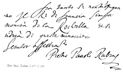 Peter Paul Rubens (nato 1577, morto 1640) da English School