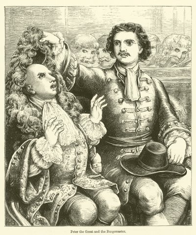 Pietro il Grande e il Borgomastro da English School
