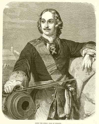 Pietro il Grande, Zar di Moscovia da English School