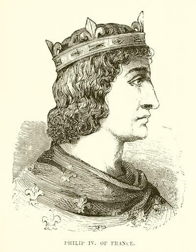 Filippo IV di Francia da English School