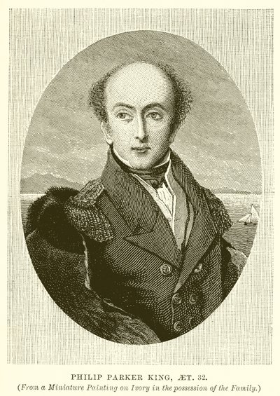 Philip Parker King, Aet. 32 da English School