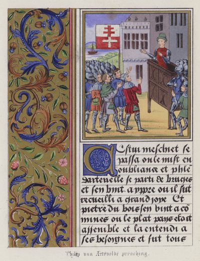 Philip Von Artaveld predica da English School