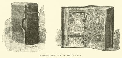 Fotografie della Bibbia di John Beck da English School