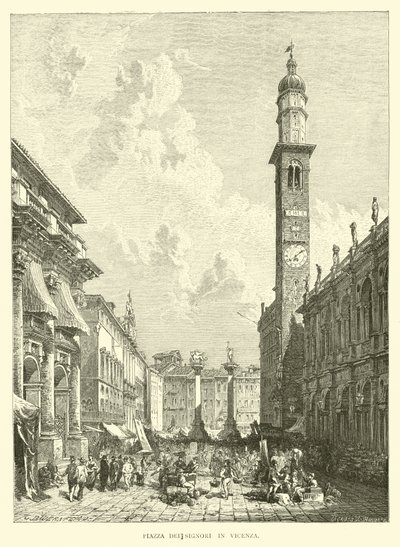 Piazza dei Signori a Vicenza da English School