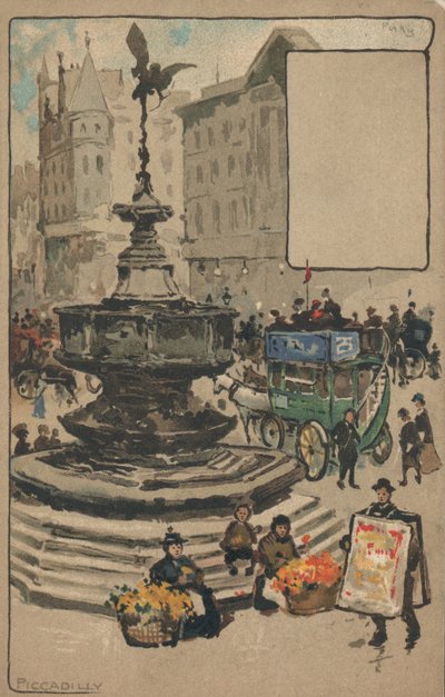 Piccadilly Circus, Londra da English School