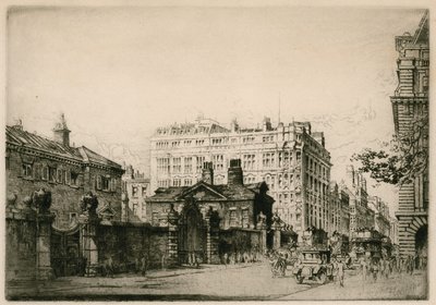 Piccadilly e Devonshire House, Londra da English School