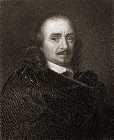 Pierre Corneille (1606-84) da Galleria di Ritratti, pubblicato nel 1833 da English School