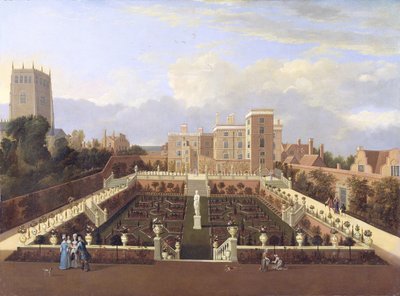 Casa Pierrepont, Nottingham, c.1708-13 da English School