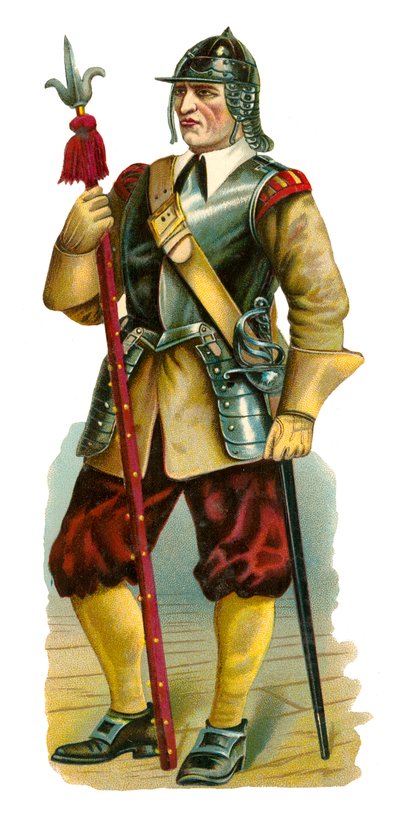 Picchiere, tempo di Oliver Cromwell da English School