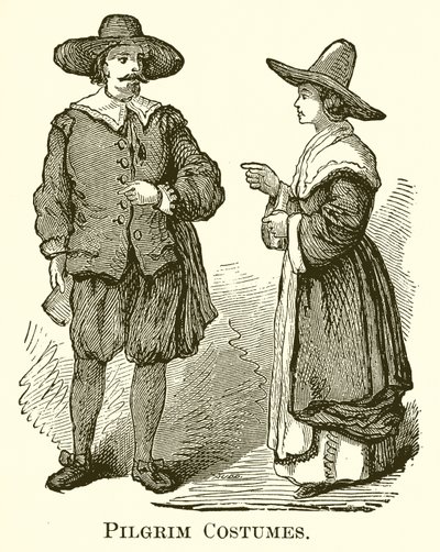 Costumi dei pellegrini da English School