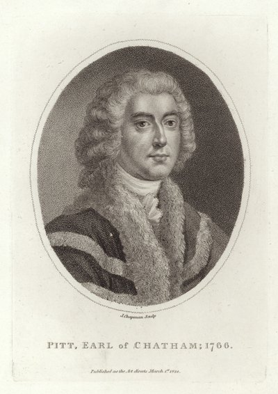 Pitt, Conte di Chatham, 1766 da English School
