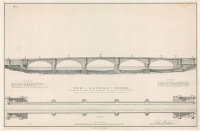Piano per il nuovo London Bridge da English School