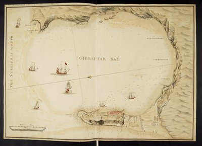 Piano di Gibilterra, Cinque piani della Baia e della Fortezza di Gibilterra da English School