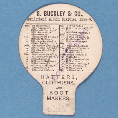 Gioca su Albion, Buckley per cappelli da English School