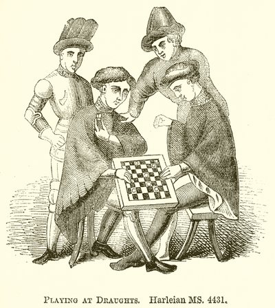 Gioco della dama da English School