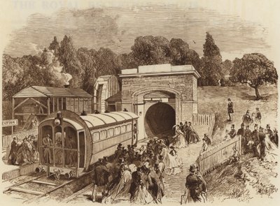 Ferrovia pneumatica per passeggeri da English School
