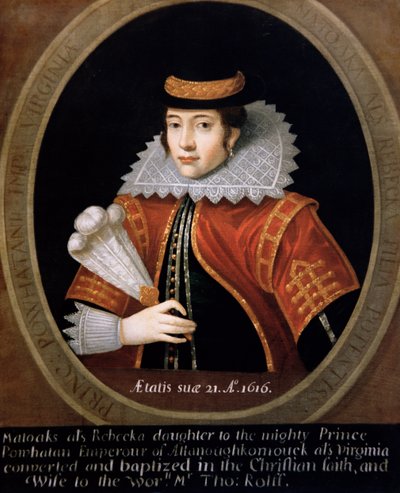 Pocahontas 1616 da English School