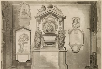 Angolo dei Poeti, Abbazia di Westminster, Londra da English School