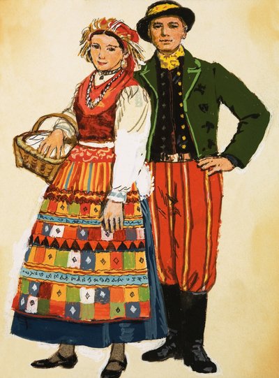 Costume polacco da English School