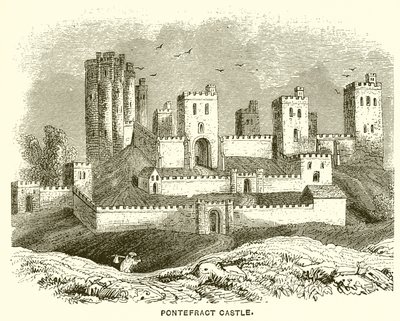 Castello di Pontefract da English School