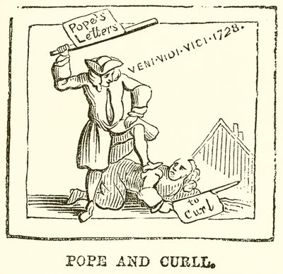 Pope e Curll da English School