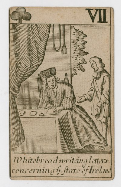 Carta da gioco del complotto papista da English School