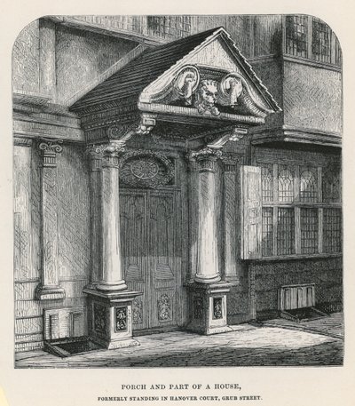 Portico e parte di una casa da English School