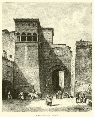 Porta Augusta, Perugia da English School