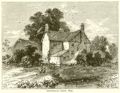Fattoria di Portobello, 1830 da English School