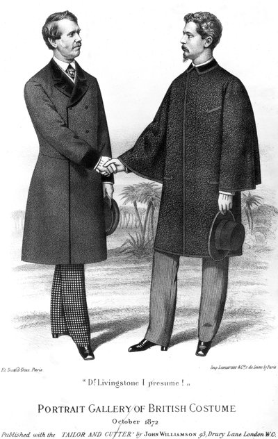 Galleria di ritratti di costumi britannici, pubblicata con il Tailor and Cutter da John Williamson, 1872 da English School