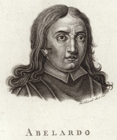 Ritratto di Abelardo da English School