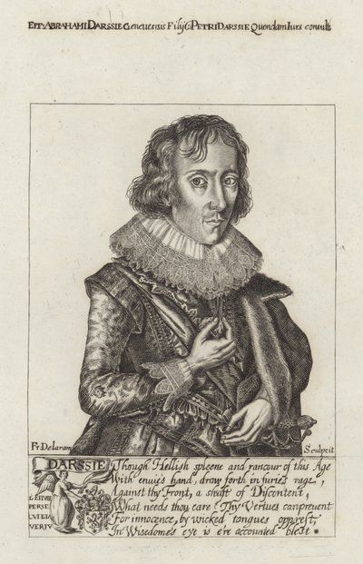 Ritratto di Abraham Darssie da English School