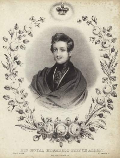 Ritratto di Alberto, il Principe Consorte da English School