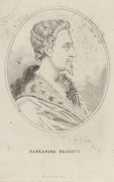Ritratto di Alexander Brodius da English School