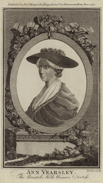 Ritratto di Ann Yearsley da English School