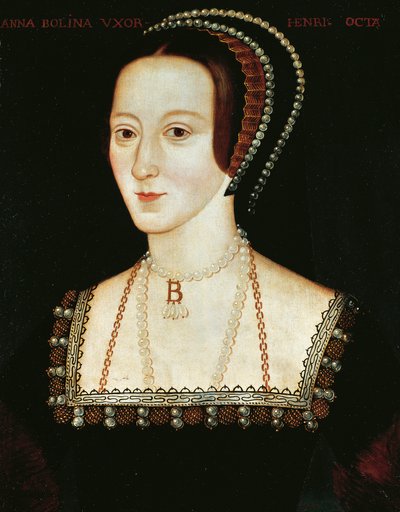 Ritratto di Anna Bolena, c.1533-36 da English School