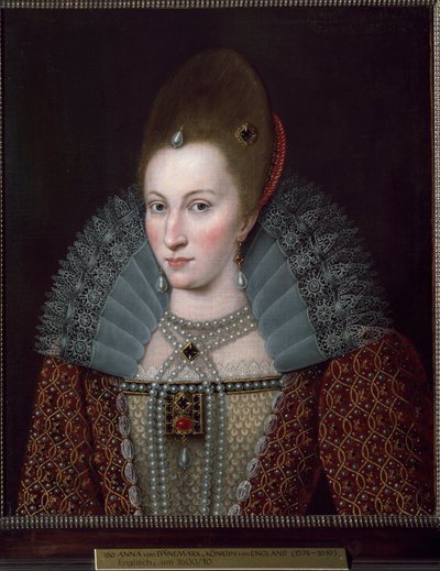 Ritratto di Anna di Danimarca da English School