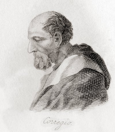 Ritratto di Antonio Allegri da Correggio da English School