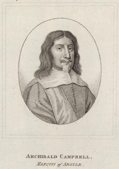 Ritratto di Archibald Campbell da English School