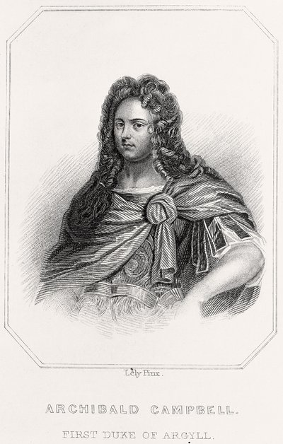 Ritratto di Archibald Campbell da English School