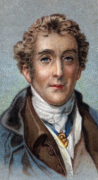Ritratto di Arthur Wellesley da English School