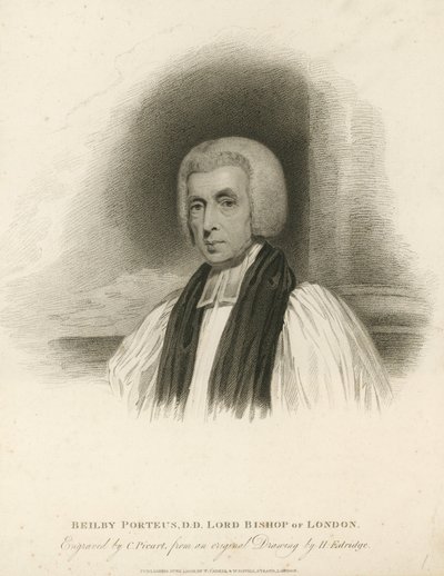 Ritratto di Beilby Porteus da English School