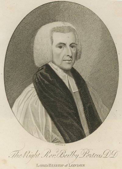 Ritratto di Beilby Porteus da English School