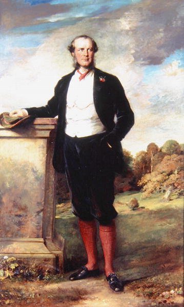 Ritratto di Beilby Richard Lawley (1818-80) 2º Barone Wenlock da English School