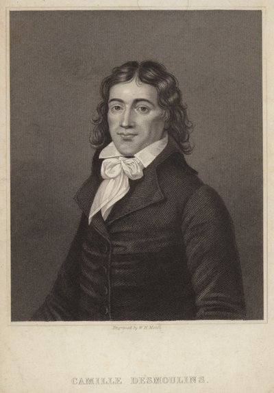 Ritratto di Camille Desmoulins da English School