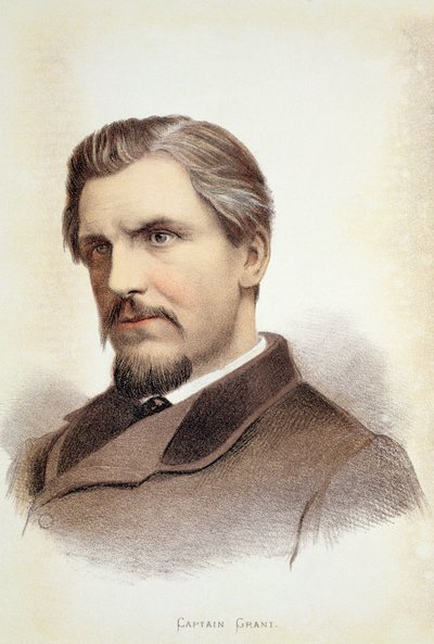 Ritratto del Capitano James Augustus Grant (1827-87) da English School