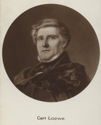 Ritratto di Carl Loewe da English School