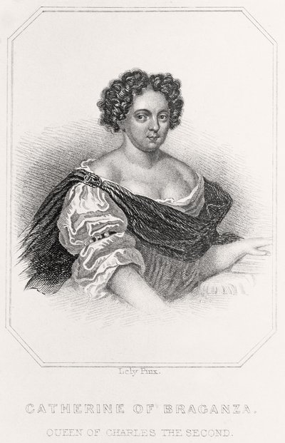 Ritratto di Caterina di Braganza da English School