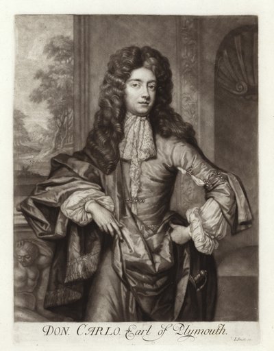 Ritratto di Charles Fitzcharles, Conte di Plymouth da English School