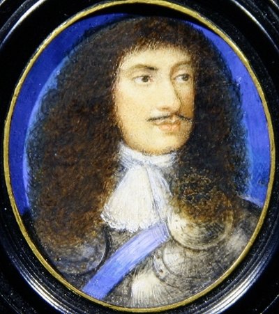 Ritratto di Carlo II da English School